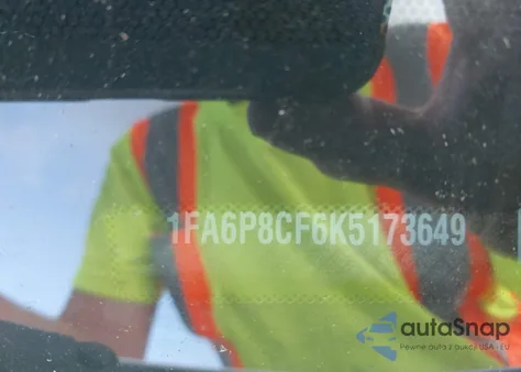 2019 Ford Mustang Gt Premium из США, поврежденный, VIN 1FA6P8CF6K5173649